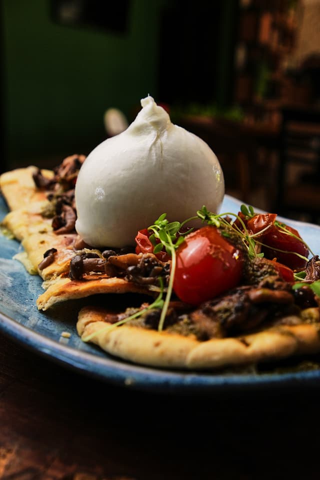 Burrata&Cogumelos