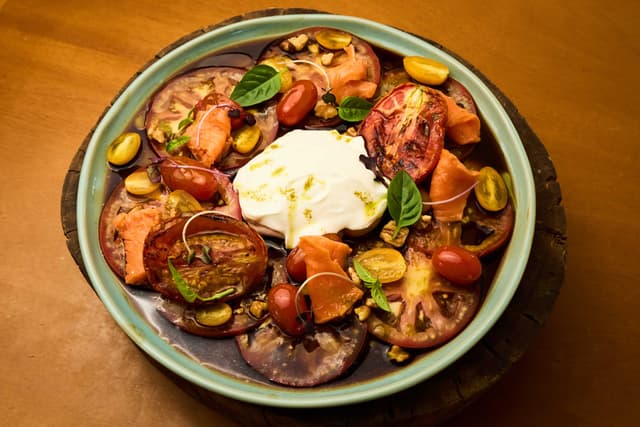 Salmon Tomatoes 