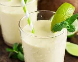 Caipiroska cremosa de limão