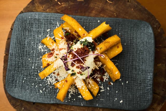 Polenta Carbonara