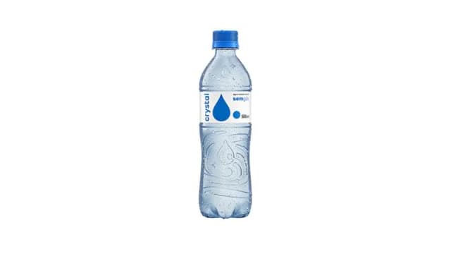 Agua sem gas