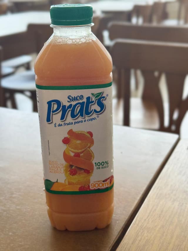 SUCO PRATS MISTO LARANJA, MAÇÃ E A CEROLA