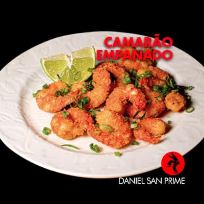 Camarão Empanado
