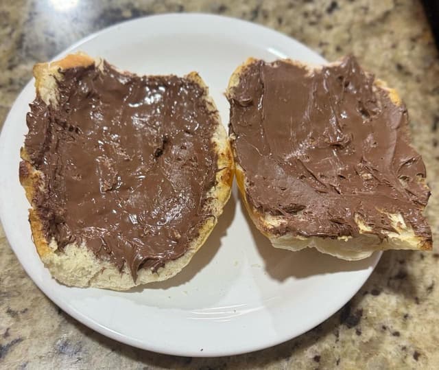 PÃO NUTELLA